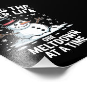 Kerst Overlevende Leraar Leven Meltdown Kerstmis Foto Afdruk (Hoek)