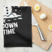 Kerst Overlevende Leraar Leven Smeltend Xmas Theedoek (Quarter Fold)