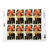 Kerst Paard Keuken Treat Baking Label (Full Sheet)