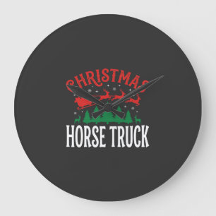 Kerst Paard Vrachtwagen Sinterklaas Arrenslee Grote Klok