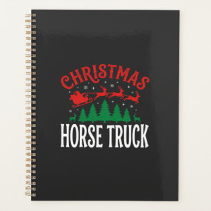 Kerst Paard Vrachtwagen Sinterklaas Arrenslee Planner