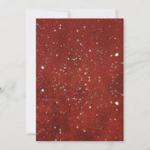 Kerst Paard Waterverf Kaart (Achterkant)