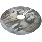 Kerst Paarden Kerstboom Rok (Gekanteld)