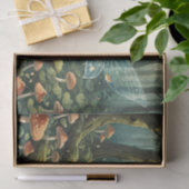 Kerst Paddenstoel Fee Decoupage Tissuepapier (Geschenk)