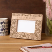 Kerst Paisley "Herinneringen aan vakantie" Gegraveerde Lijstjes (Links)