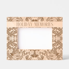 Kerst Paisley "Herinneringen aan vakantie" Gegraveerde Lijstjes