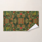 Kerst Paisley Kleurrijk Handdoek (Handdoek)