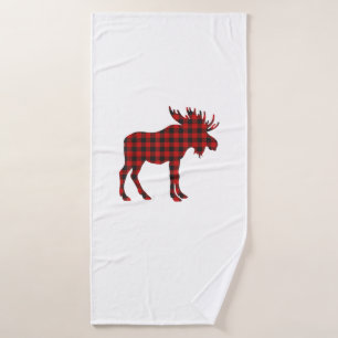 Kerst Pajama Moose T-shirt Dieren Pyjama Xmas Gif Badhanddoek