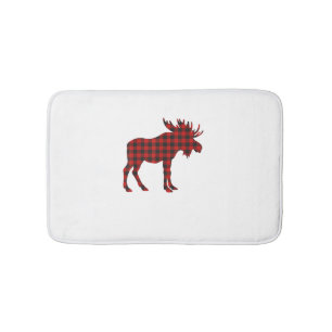 Kerst Pajama Moose T-shirt Dieren Pyjama Xmas Gif Badmat