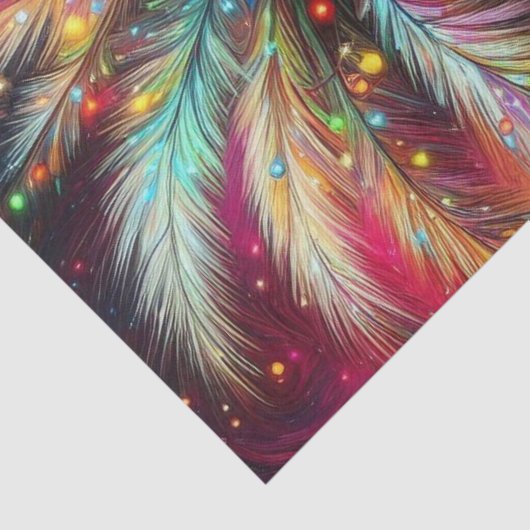 Kerst Palm Tree Tropical Beach Decoupage Tissuepapier (Detail)