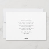 Kerst Palmboom Vakantie Verhuis Aankondiging (Achterkant)