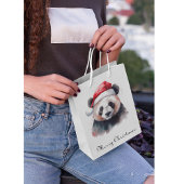 Kerst Panda, aanpasbaar Medium Cadeauzakje