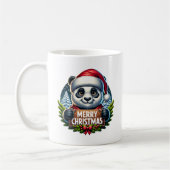 Kerst Panda Koffiemok (Links)