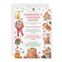 Kerst Pannenkoeken & Pyjama Verjaardagsfeest