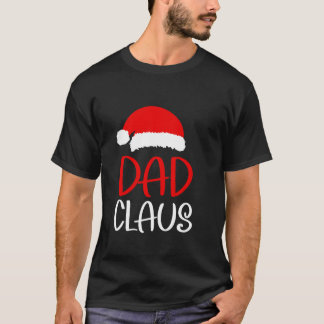 Kerst Papa Claus Matching Familie Kerstmis T-shirt