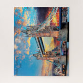Kerst papa. legpuzzel (Verticaal)