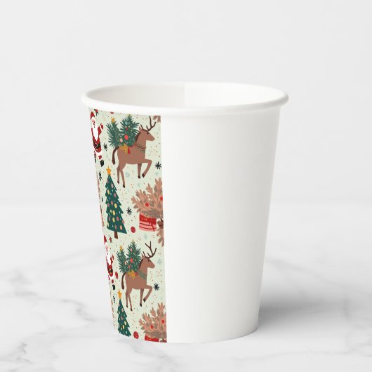 Kerst papier beker (Links)
