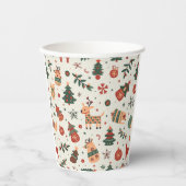 Kerst papier beker (Voorkant)