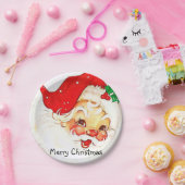Kerst Papier Borden,  Santa Papier Bord (Feest)