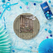 Kerst papier Borden, Vrolijk kerstfeest Jezus Papieren Bordje (Feest)