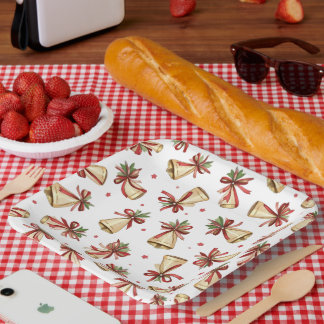 Kerst Papier & Feest Borden Papieren Bordje