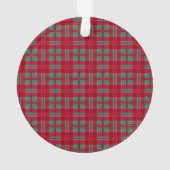 Kerst papier ornament (achterkant)