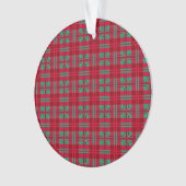 Kerst papier ornament (voorkant)