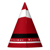Kerst Papier Party Pet Grappig Santa Design Feesthoedjes (Achterkant)