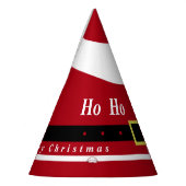 Kerst Papier Party Pet Grappig Santa Design Feesthoedjes (Links)