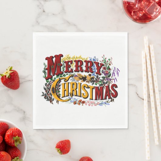 Kerst Papier Servet (Insitu)