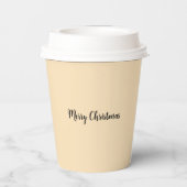 Kerst papieren bekers (Achterkant)