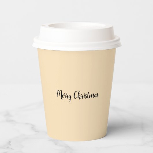 Kerst papieren bekers (Achterkant)