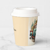 Kerst papieren bekers (Rechts)