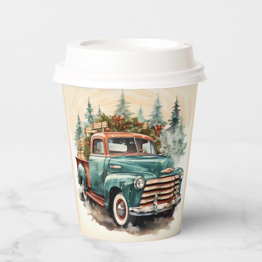 Kerst papieren bekers (Voorkant)