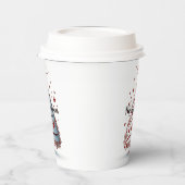 Kerst papieren bekers (Links)