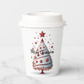 Kerst papieren bekers (Achterkant)