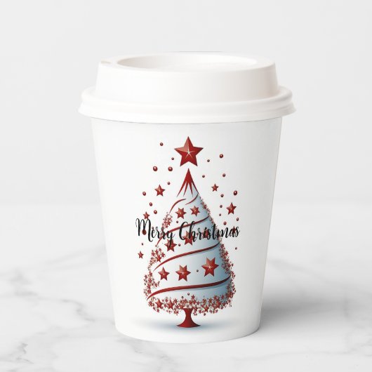 Kerst papieren bekers (Achterkant)