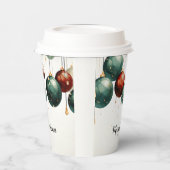 Kerst papieren bekers (Links)