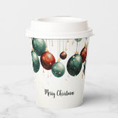 Kerst papieren bekers (Achterkant)