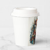 Kerst papieren bekers (Rechts)