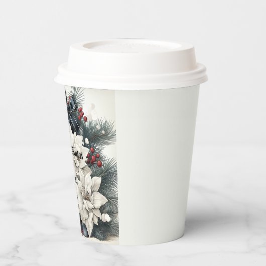 Kerst papieren bekers (Links)