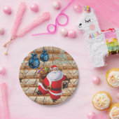 Kerst Papieren Borden, Sinterklaas Bordje (Feest)