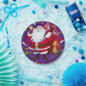 Kerst Papieren Borden, Sinterklaas Bordje (Feest)