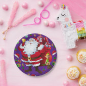 Kerst Papieren Borden, Sinterklaas Bordje (Feest)