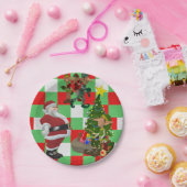 Kerst Papieren Borden, Sinterklaas Bordje (Feest)