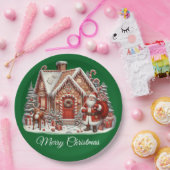  kerst papieren bordje (Feest)