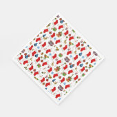 Kerst Papieren Servetten (Hoek)