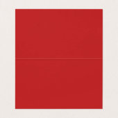 Kerst Parachuting Santa Treat Goodie Bag Label Visitekaartje (Binnenkant ongevouwen)