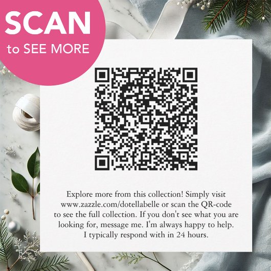 Kerst Party Baby shower Uitnodiging