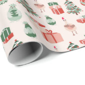 kerst party dude cadeaupapier (Rol Hoek)